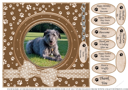 LURCHER THANK YOU AND VARIOUS OTHER SENTIMENTS