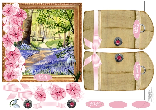 THROUGH THE GATES 6x6 MOTHERS DAY BLUEBELL WOOD 5