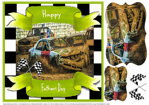 BANGER RACING FATHERS DAY