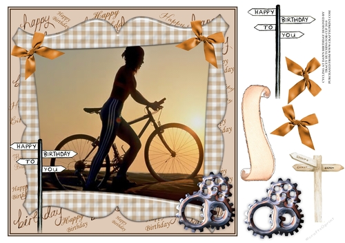 CYCLING AT DAWN BIRTHDAY
