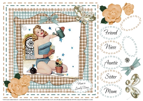 VINTAGE MULTI SENTIMENT RETRO 40s 50s