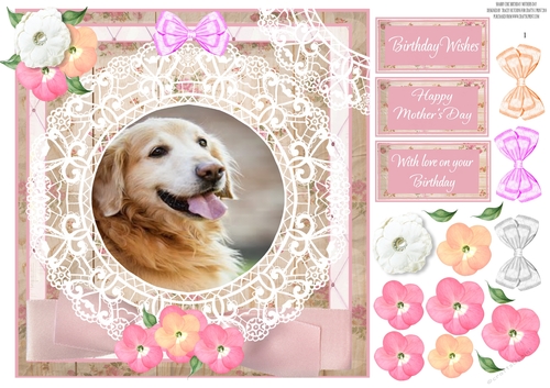 SHABBY CHIC BIRTHDAY / MOTHERS DAY 1