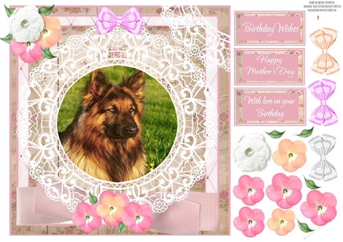 SHABBY CHIC BIRTHDAY / MOTHERS DAY 5