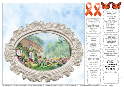 MULTIPLE SCLEROSIS MS AWARENESS & RESEARCH CHARITY MULTI SENTIMENTS & QUOTES 6