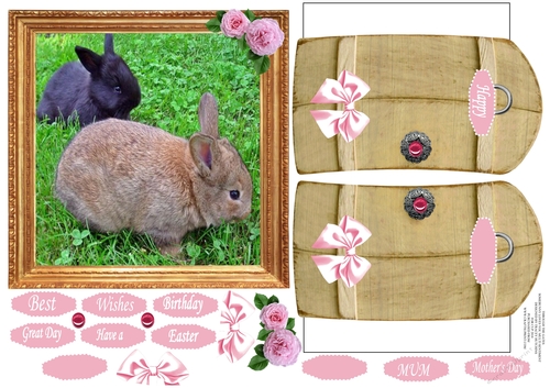 6X6 THROUGH THE GATES MULTI SENTIMENT MOTHERS DAY BIRTHDAY EASTER ETC
