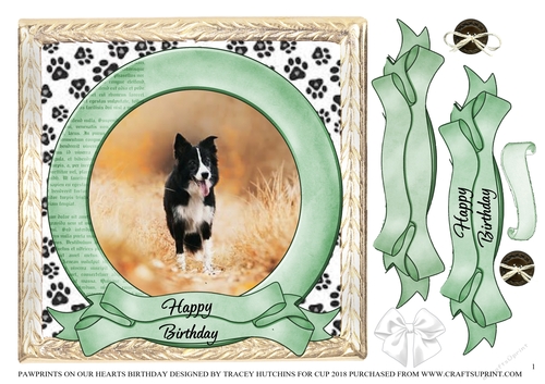 PAWPRINTS ON OUR HEARTS BIRTHDAY 1