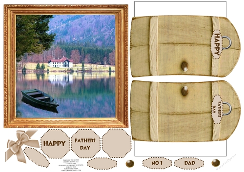 6X6 THROUGH THE GATES MULTI SENTIMENT FIHING LAKE FATHERS DAY 