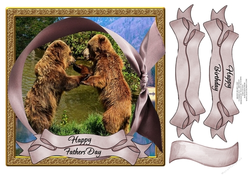 BROWN BEARS LAKE BIRTHDAY / FATHERS DAY