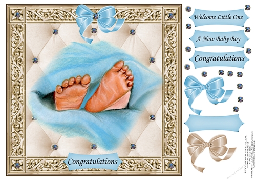 TWINKLE TOES NEW BABY BOY