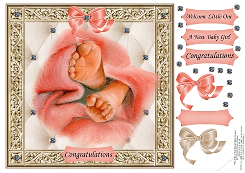 TWINKLE TOES NEW BABY GIRL