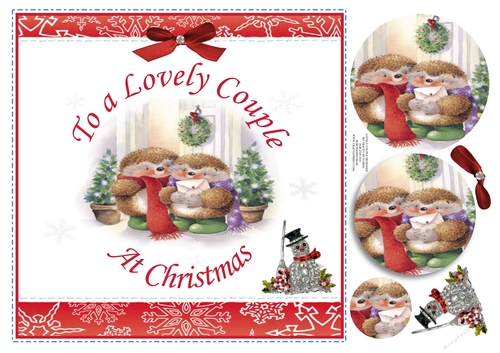 TO A LOVELY COUPLE AT CHRISTMAS