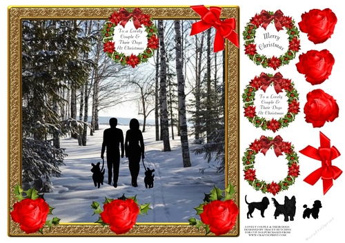 FOR A LOVELY COUPLE AND THEIR DOGS