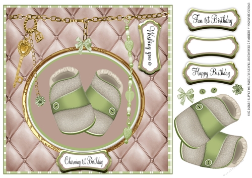 CHARMING 1ST BIRTHDAY 2 (unisex)