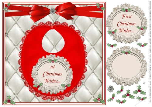 1st CHRISTMAS WISHES BIB 2