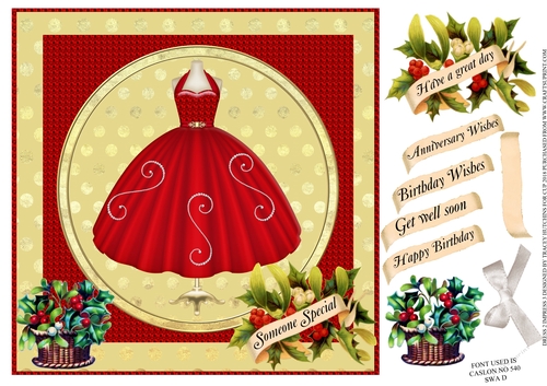 DRESS 2 IMPRESS THREE MULTI SENTIMENT NOT CHRISTMAS