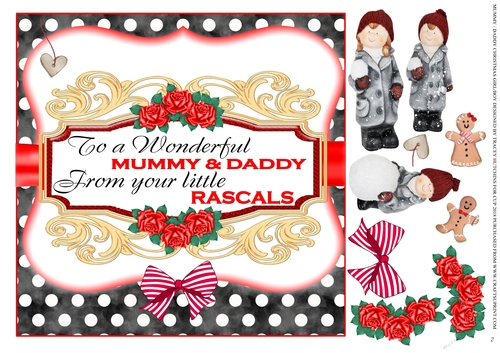 WONDERFUL MUMMY & DADDY FROM YOUR LITTLE RASCALS 2