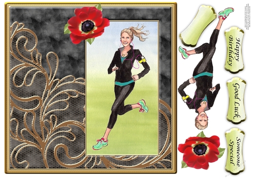 GYM FITNESS 3 RUNNING (long hair)