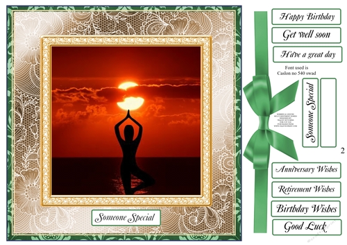 HOBBIES AND LEISURE MULTI SENTIMENT COLLECTION 2 YOGA