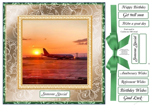 HOBBIES AND LEISURE MULTI SENTIMENT COLLECTION 6 AEROPLANE