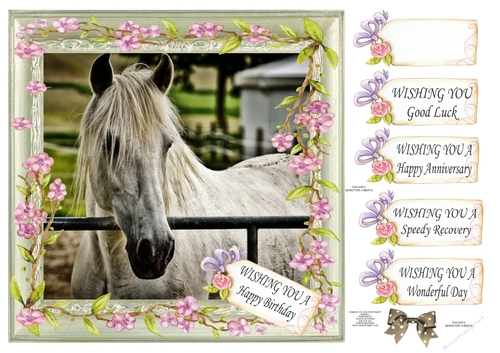 WISHING YOU HORSES MULTI SENTIMENT 2