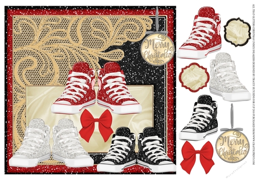 ALL THAT GLITTERS CHRISTMAS SNEAKERS