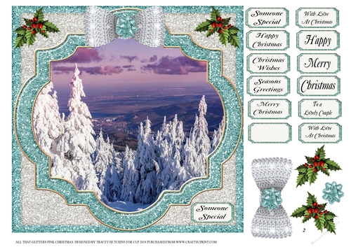 ALL THAT GLITTERS BLUE CHRISTMAS 2