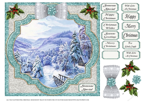 ALL THAT GLITTERS BLUE CHRISTMAS 7