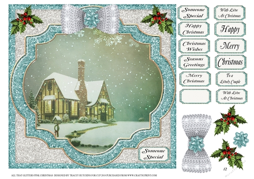 ALL THAT GLITTERS BLUE CHRISTMAS 12