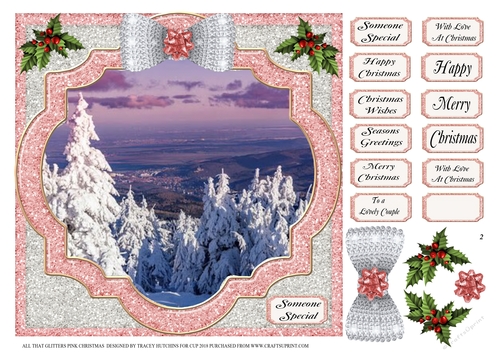 ALL THAT GLITTERS PINK CHRISTMAS 2