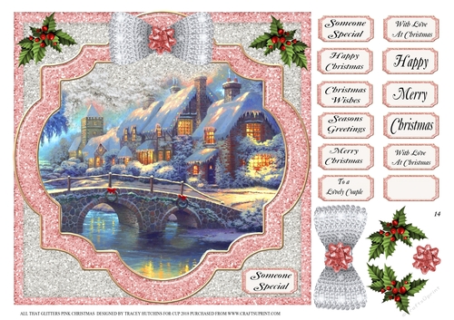 ALL THAT GLITTERS PINK CHRISTMAS 14