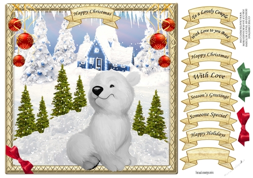 CUTSIE CHRISTMAS BEAR