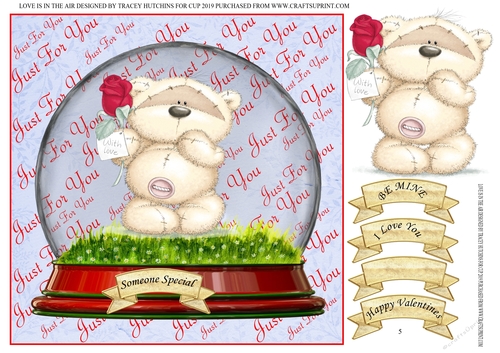 LOVE IS IN THE AIR GLOBE 5