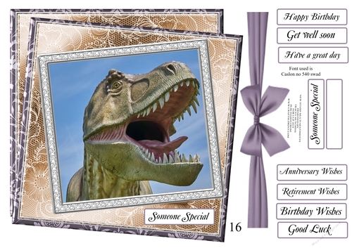 NEW STASH TOP UP DINOSAUR