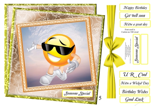 NEW EMOJI STASH TOP UP 5