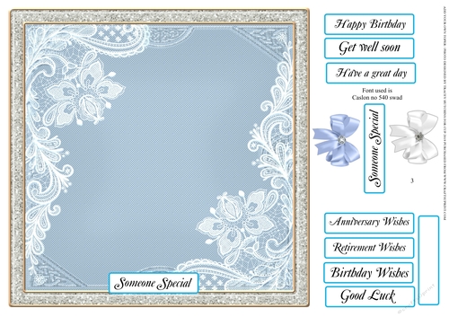 ADD YOUR OWN TOPPER / PHOTO MULTI SENTIMENTS 3