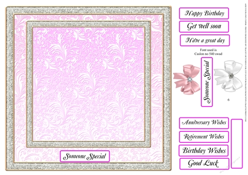 ADD YOUR OWN TOPPER / PHOTO MULTI SENTIMENTS 6