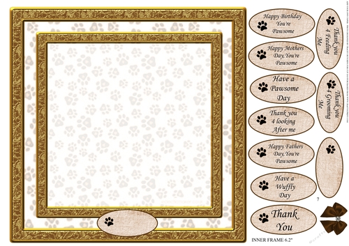 ADD YOUR OWN TOPPER / PHOTO MULTI SENTIMENTS 7