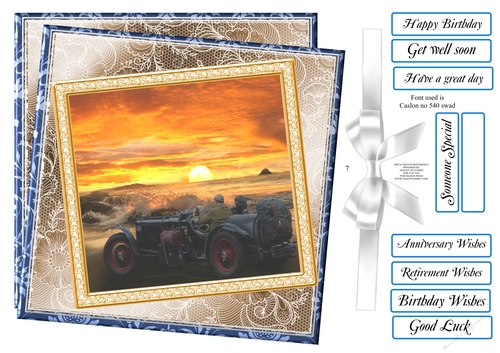 MIX n MATCH SENTIMENTS SUNSET DRIVE