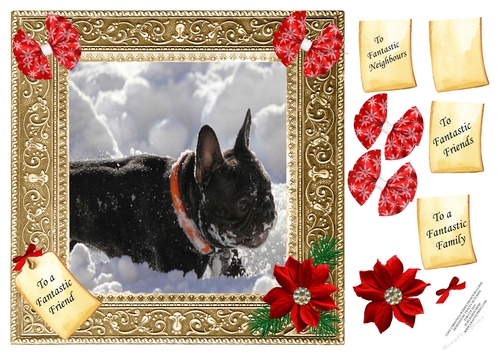 FRENCH BULLDOG FANTASTIC CHRISTMAS