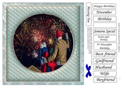 BONFIRE NIGHT BIRTHDAY 5th NOVEMBER 3