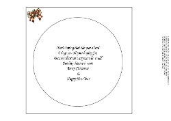 CHRISTMAS VILLAGE INSERT 3