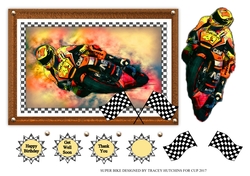 MOTORBIKE SUPERBIKE BIRTHDAY/GET WELL/GOOD LUCK