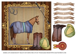 HORSE LOVE UNISEX MULTIPLE SENTIMENTS