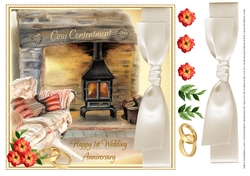 FIRST WEDDING ANNIVERSARY COSY CONTENTMENT