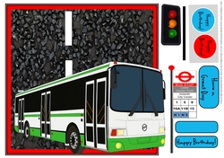 3D COACH DRIVER - UNISEX - UNIVERSAL - BIRTHDAY