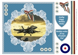 RAF PLANE 1 BIRTHDAY