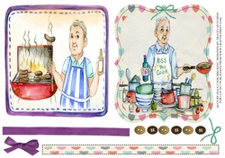 MATURE MALE COOK BBQ KING TOPPERS UNIVERSAL USE