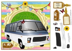FATHERS DAY MOTOR HOME RV ROAD TRIP CAMPER VAN