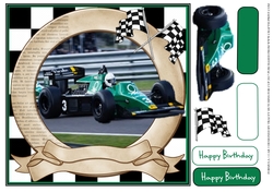 FORMULA ONE CAR 3