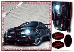 AUDI SPORT 3 BIRTHDAY - FATHERS DAY